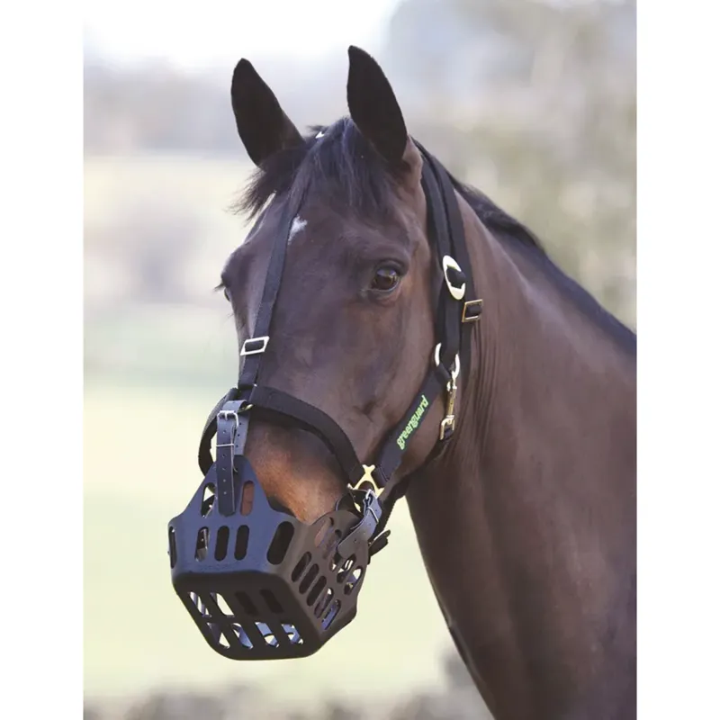 Shires Greenguard Muzzle - Black