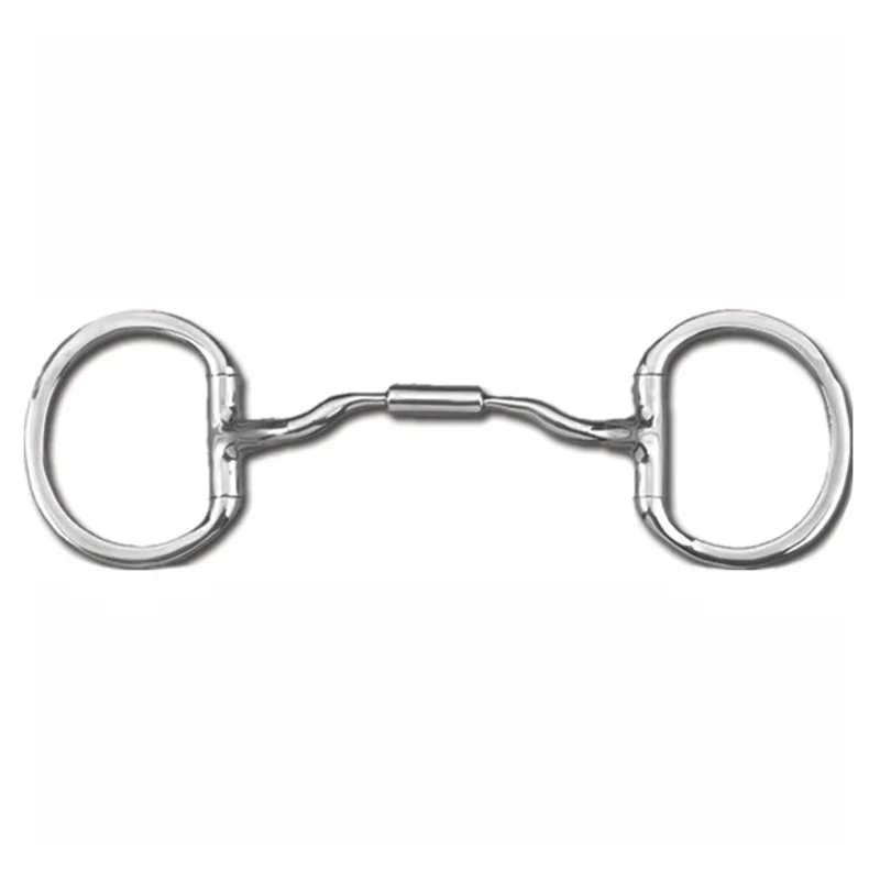 Myler Eggbutt Without Hooks Comfort Snaffle Low Port - 5.5inch