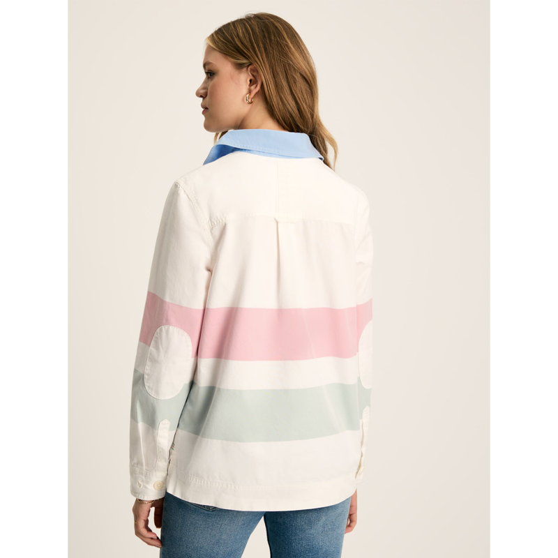 Joules Ladies Brinley Deck Shirt - Chalk White-2
