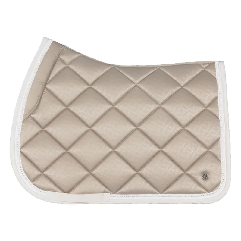 PS Of Sweden Jump Natural Saddlepad - Moon Rock - Full