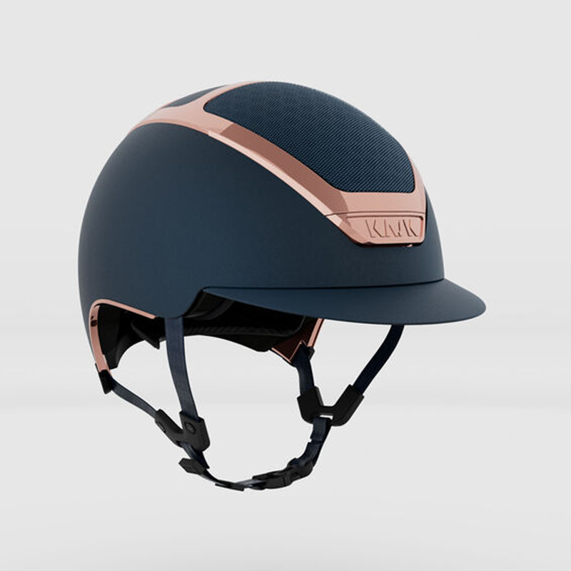 Kask Dogma Chrome Riding Hat - Navy/Everyrose-1