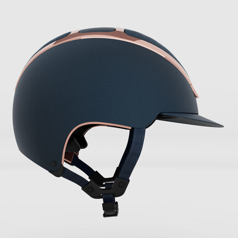 Kask Dogma Chrome Riding Hat - Navy/Everyrose-4