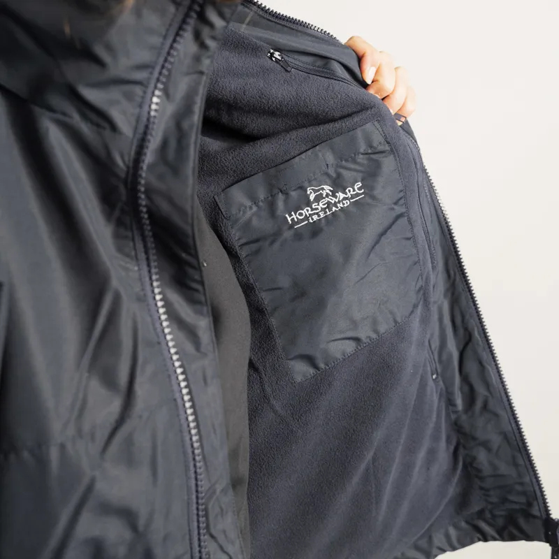 Horseware Custom Showerproof Unisex Jacket - Navy-4