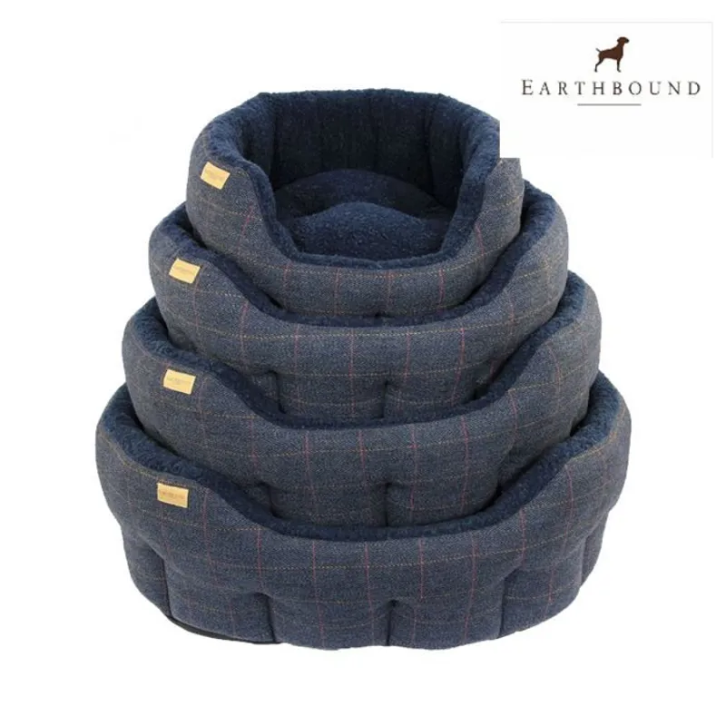 Earthbound Tweed Dog Bed-4