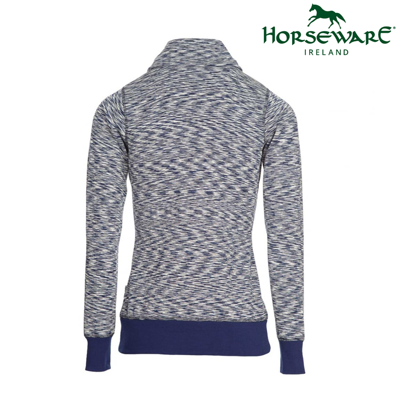Horseware Iris Zip Top - Navy Melange-1