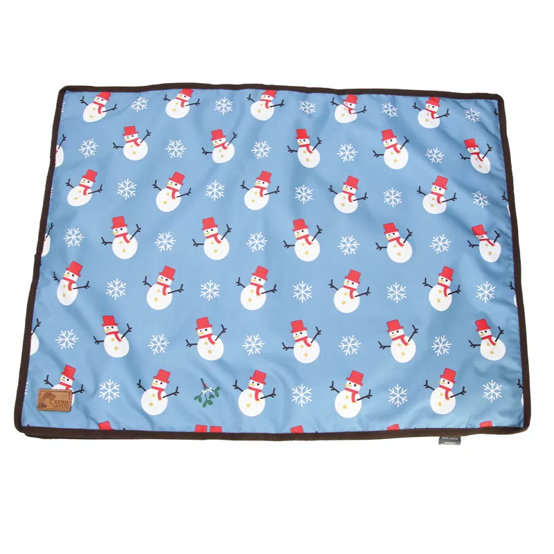 Benji And Flo Snowy The Snowman Dog Bed -1