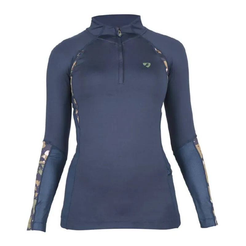 Aubrion Newbury Long Sleeve Base Layer - Navy