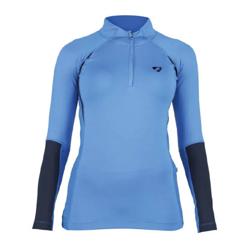 Aubrion Newbury Long Sleeve Base Layer - Blue