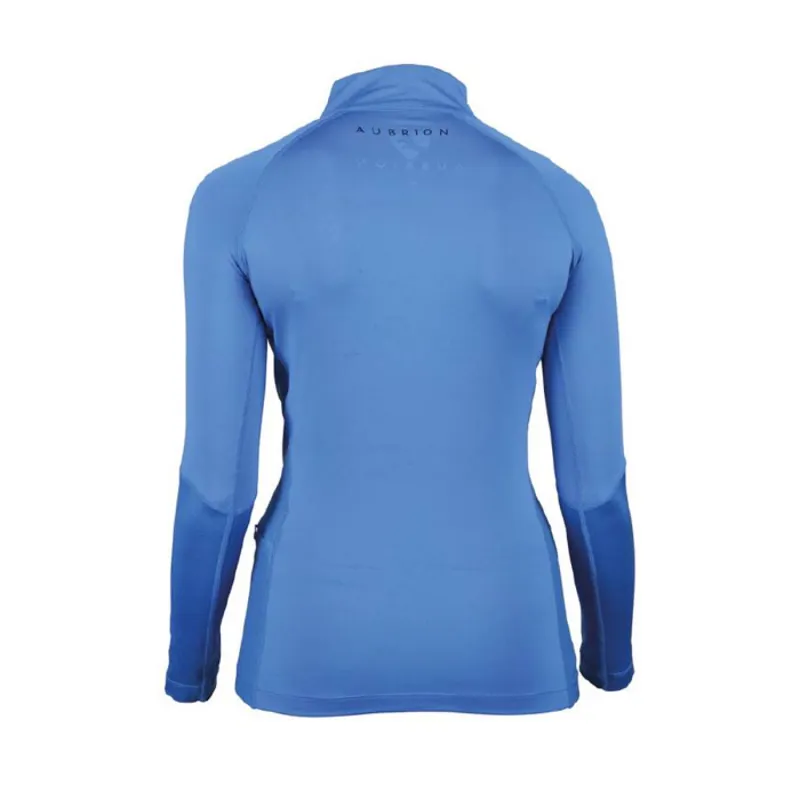 Aubrion Newbury Long Sleeve Base Layer - Blue-1