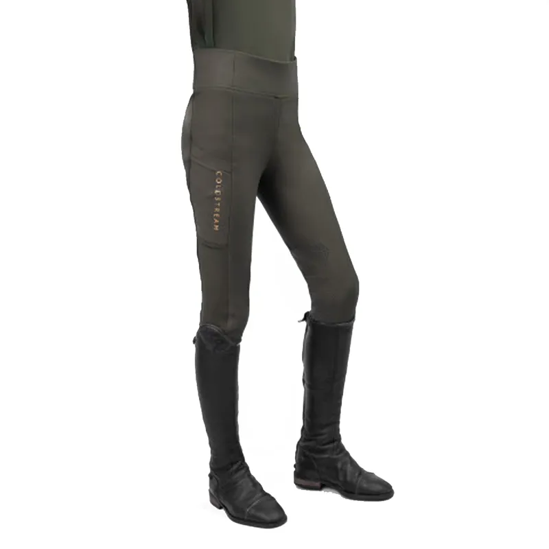 Coldstream Kids Next Generation Ednam Riding Tights - Fern Green