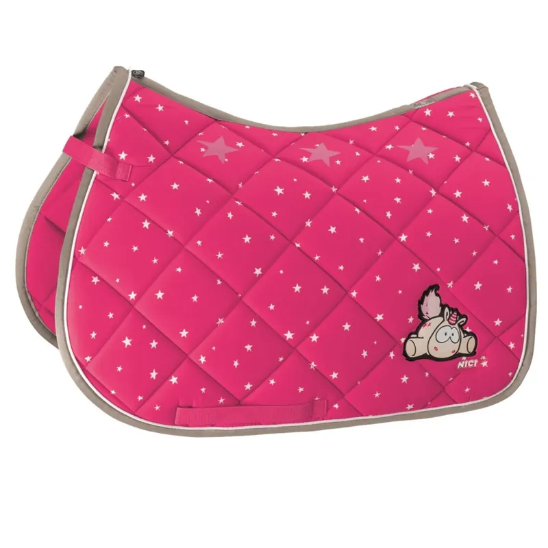Eskadron Nici 2017/18 Polo Dressage Saddle Pad - Bubble Pink
