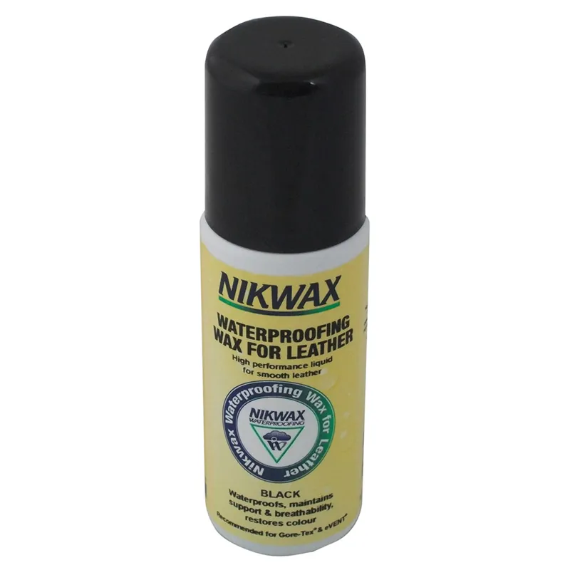 Nikwax 125ml Black Leather Waterproofing Wax in Black