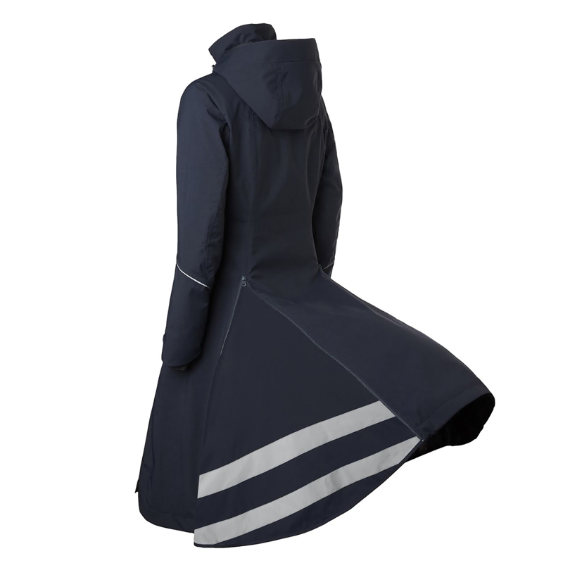 Stierna Nova Rain Coat - Midnight Navy-2