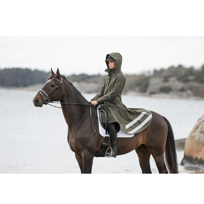 Stierna Nova Rain Coat - Olive-4