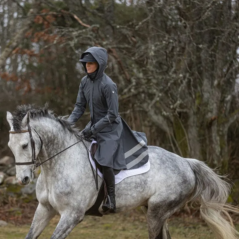 Stierna Nova Rain Coat - Stone-3