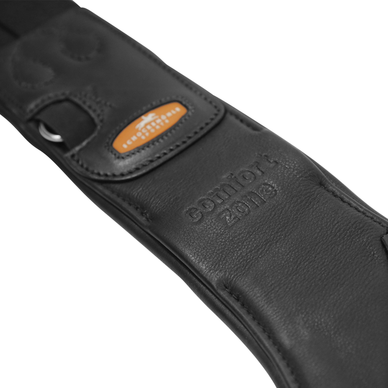 Schockemohle Oklahoma Anatomic Stud Girth - Black/Silver-3