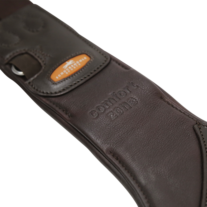 Schockemohle Oklahoma Anatomic Stud Girth - Espresso/Silver-3