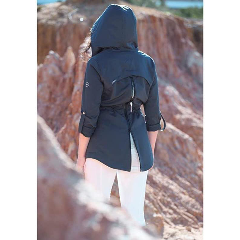 Horseware AA Platinum Olbia Summer Parka - Ombre Blue-1