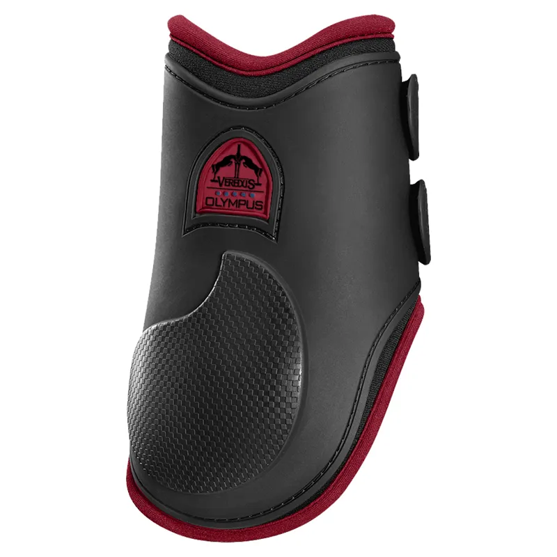 Veredus Olympus Colour Fetlock Boot - Black/Burgundy