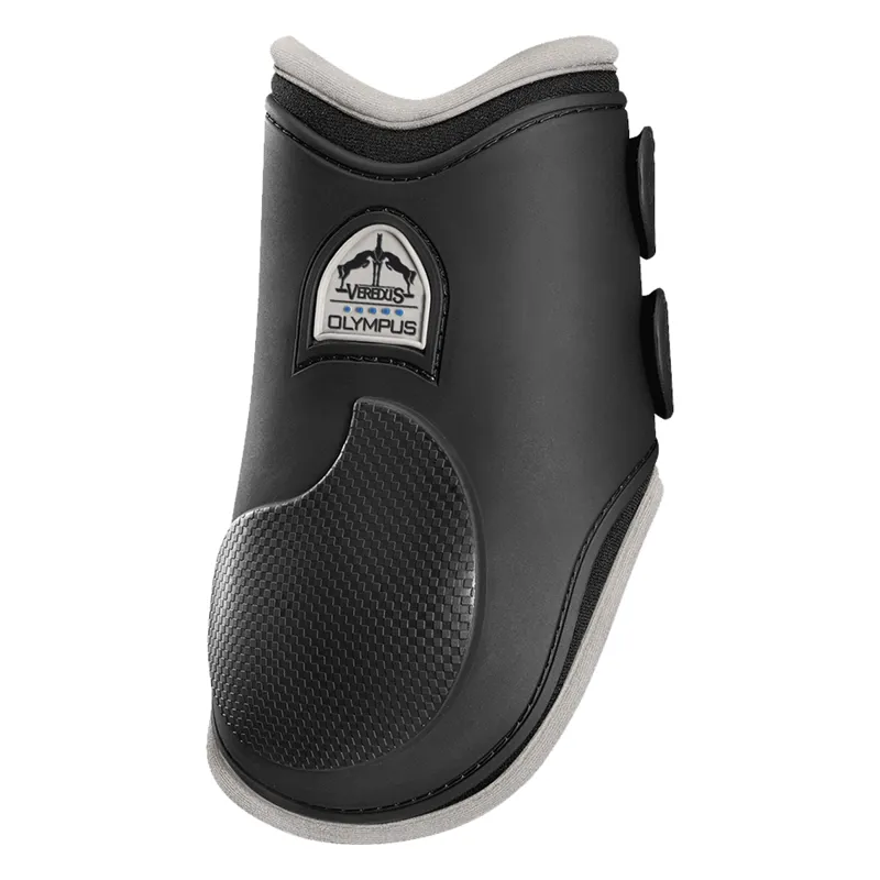 Veredus Olympus Colour Fetlock Boot - Black/Ivory - M
