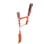 Hy Sport Active Head Collar and Lead Rope - Terracotta Orange/Grey