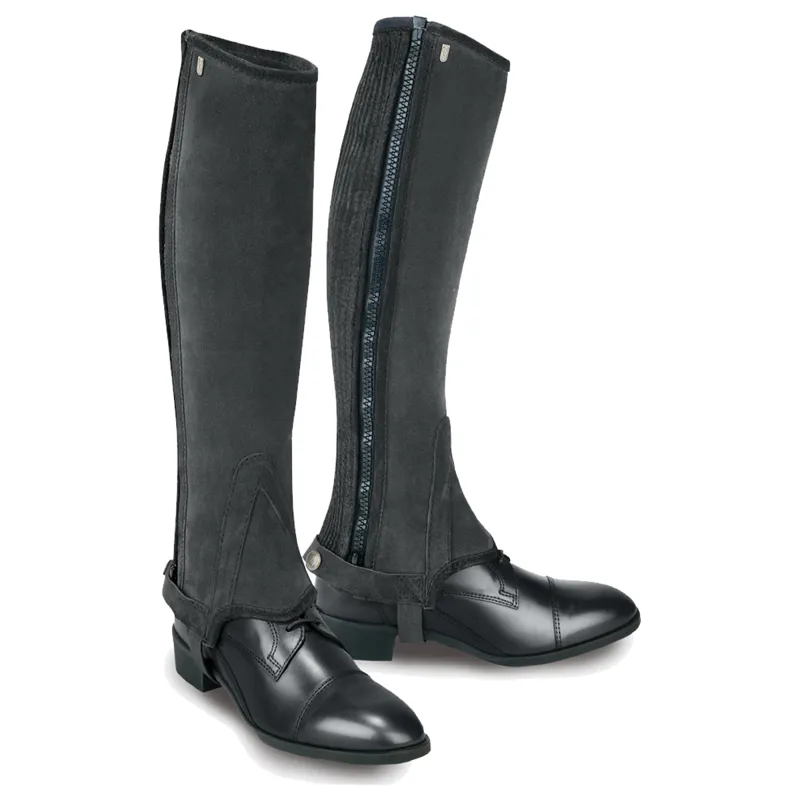 Tredstep Original Suede Half Chap - Black