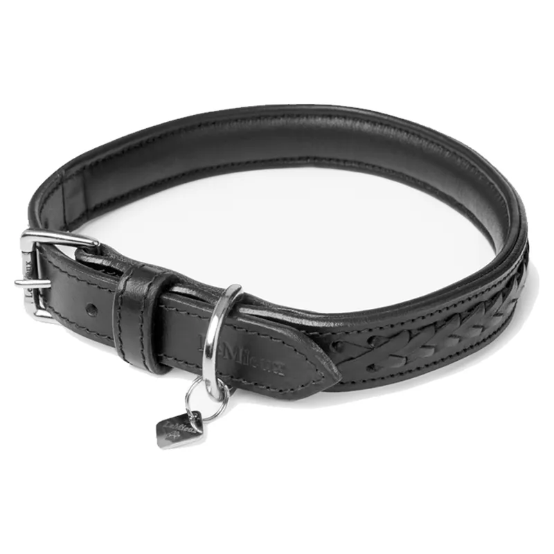 LeMieux Oxford Dog Collar - Black
