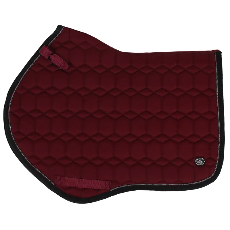 QHP Saddlepad Eldoardo - Ruby