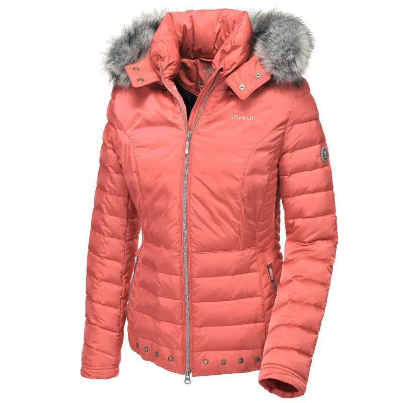 Pikeur Palmira Ladies Down Jacket - Coral