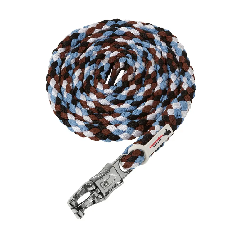 Schockemohle Panic Style Leadrope - Black/Cognac