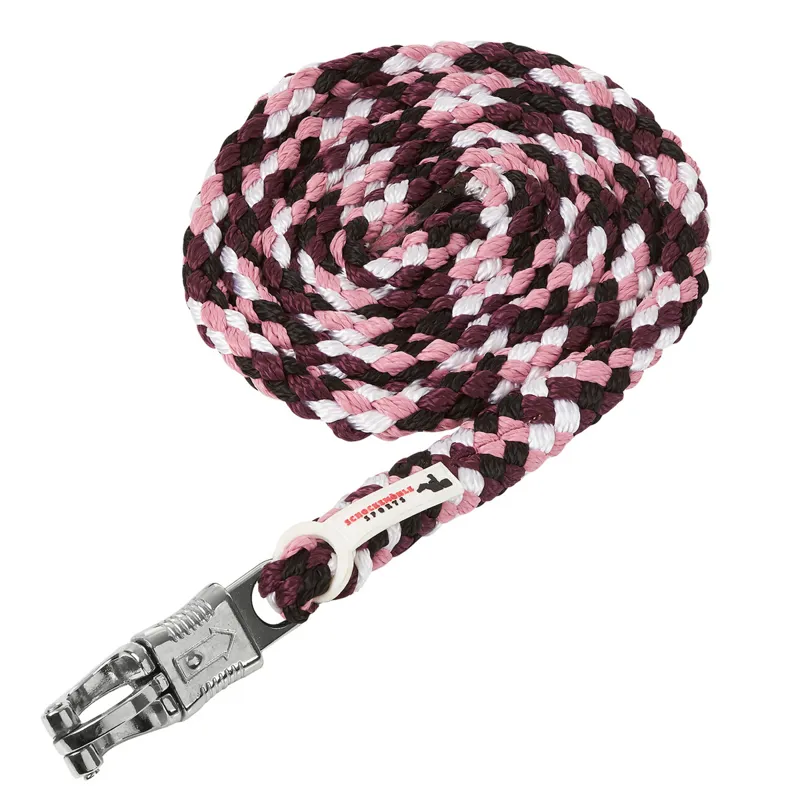Schockemohle Panic Style Leadrope - Black/Wine
