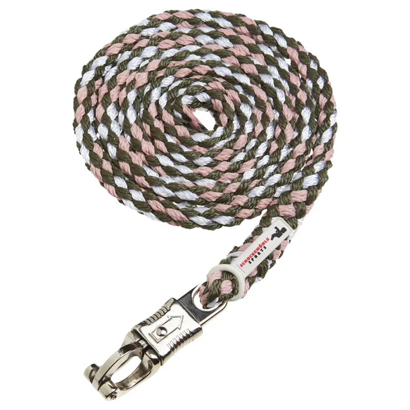 Schockemohle Panic style Leadrope - Olive/Powder