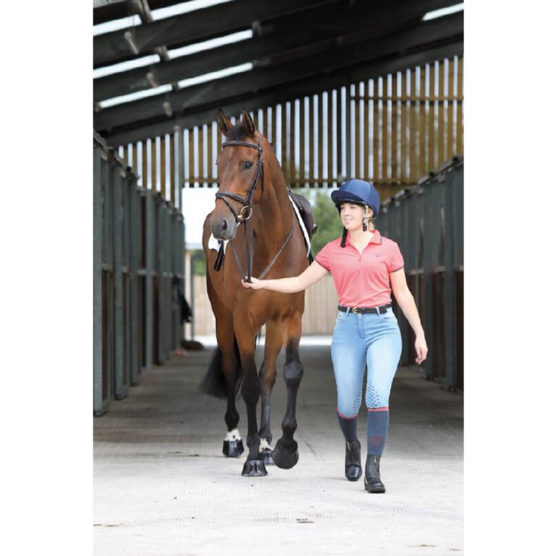 Aubrion Parsons Tech Polo - Coral-2