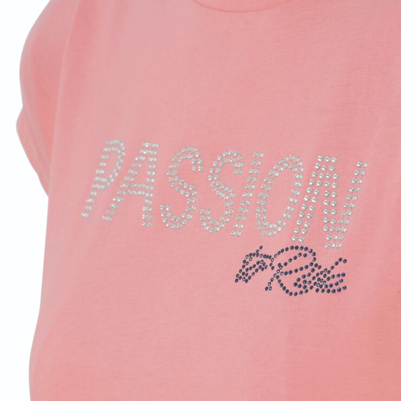 Hy Equestrian Passion To Ride T-Shirt - Coral-1