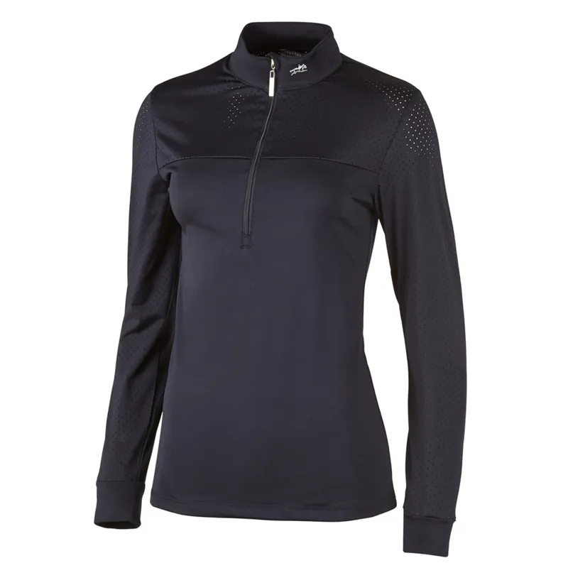 Schockemohle Penelope Ladies Functional Show Shirt - Dark Blue