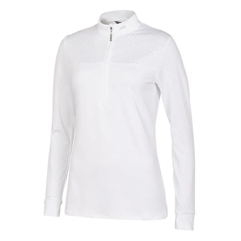 Schockemohle Penelope Ladies Functional Show Shirt - White