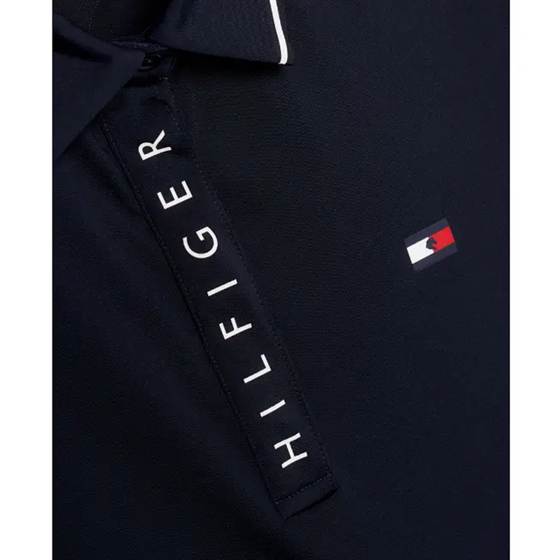 Tommy Hilfiger Women's Performance Polo Shirt - Desert Sky-3