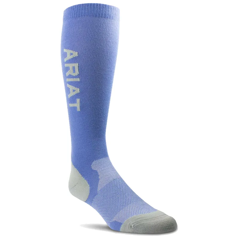 Ariat Tek Performance Socks - Reykjavik/Grey