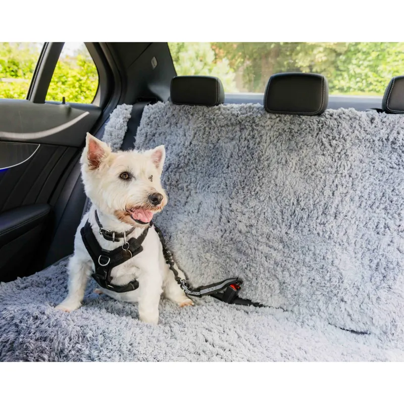 Pet Rebellion Comfy Car Cover - Grey 
