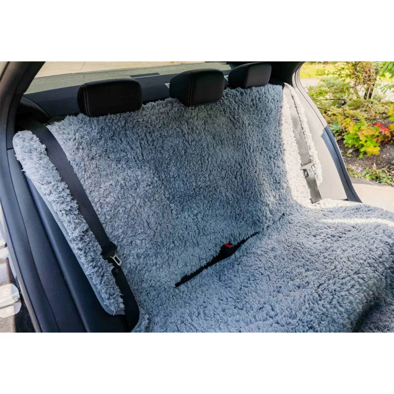 Pet Rebellion Comfy Car Cover - Grey -1