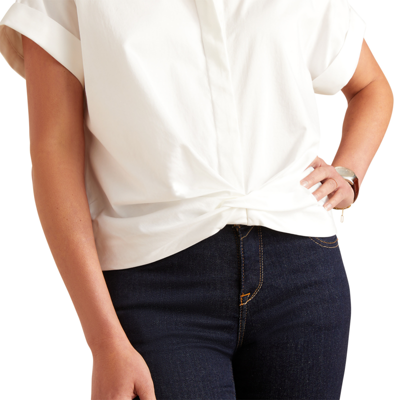 Ariat Women's Brookside Shirt - White-2