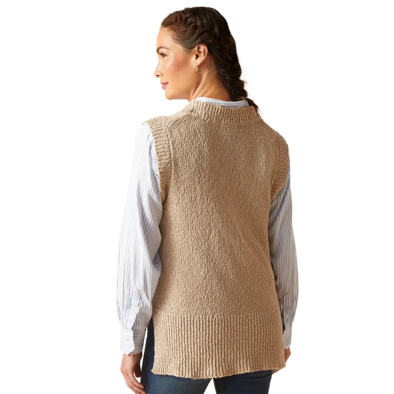 Ariat Women's Bellefonte Vest - Tan-1