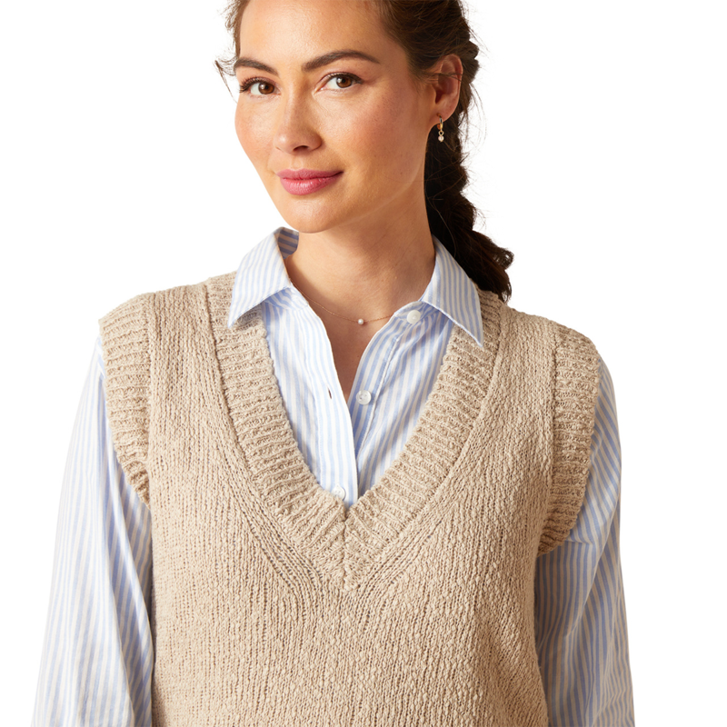 Ariat Women's Bellefonte Vest - Tan-2