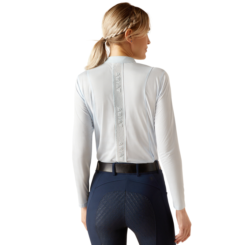 Ariat Women's Breathe 1/4 Zip Base Layer - Skyride-1