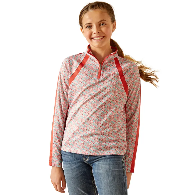 Ariat Youth Sunstopper 3.0 Base Layer - Petals