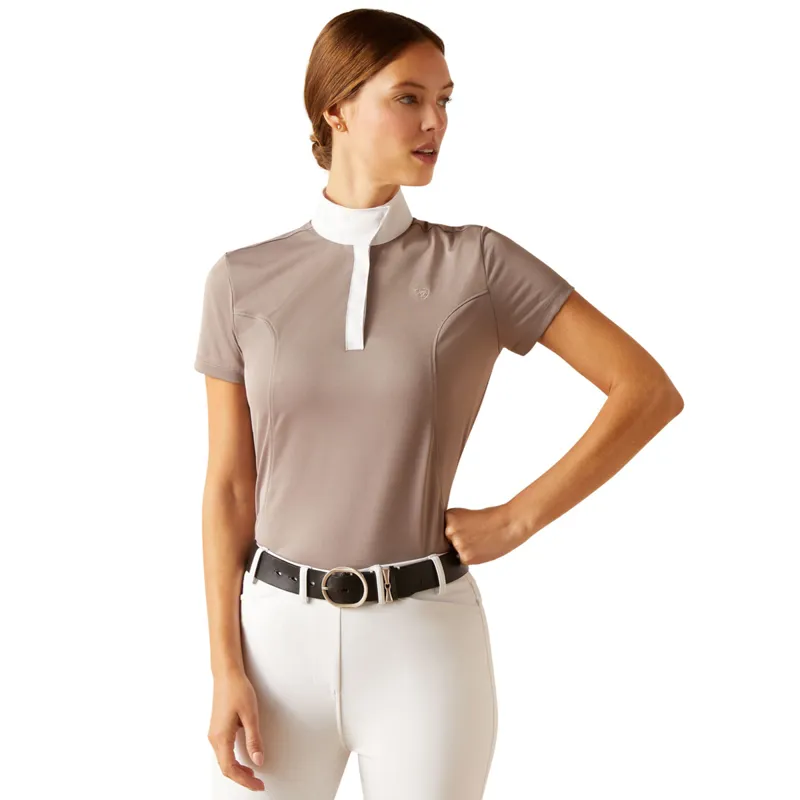 Ariat Women's Aptos Short Sleeve Show Shirt - Zinc