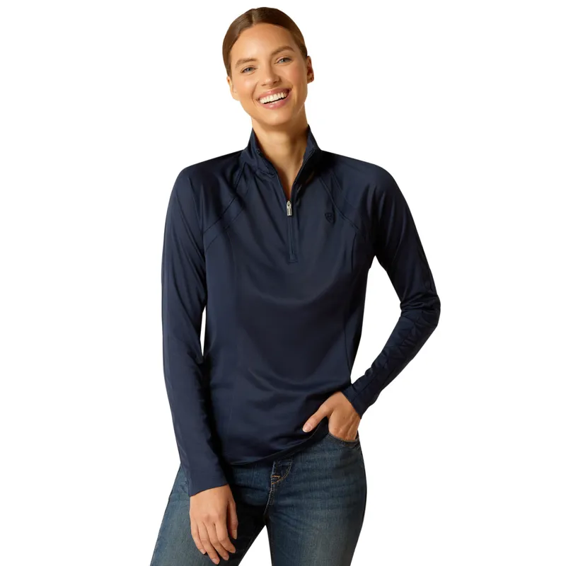 Ariat Women's Sunstopper 3.0 Base Layer - Navy