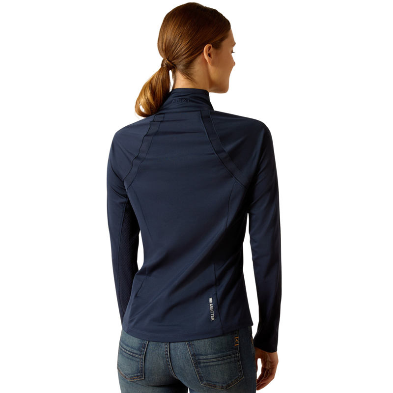 Ariat Women's Sunstopper 3.0 Base Layer - Navy-1