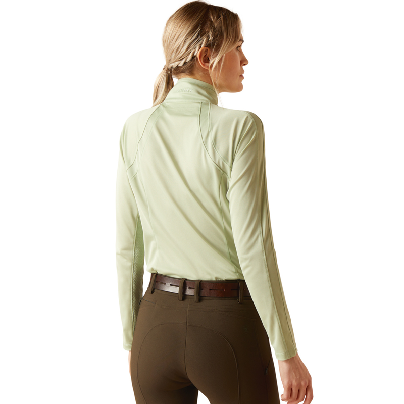 Ariat Women's Sunstopper 3.0 Base Layer - Laurel Green-1