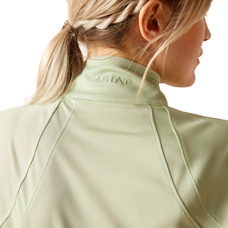 Ariat Women's Sunstopper 3.0 Base Layer - Laurel Green-3